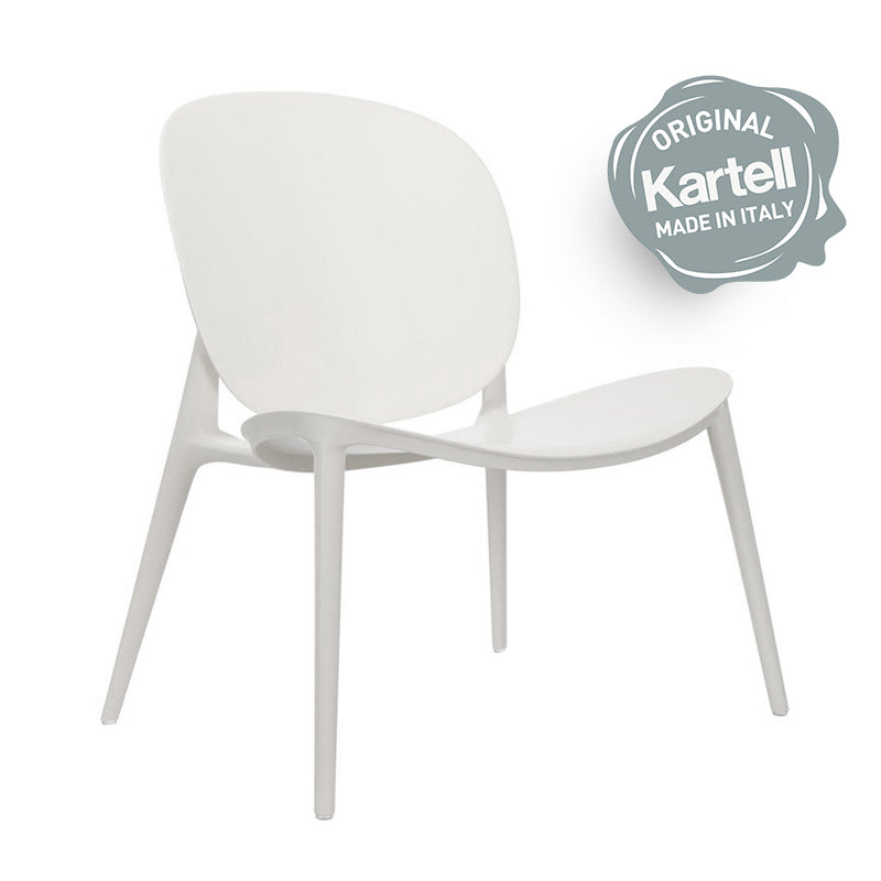 Silla Poltrona BE BOP Blanca, Kartell